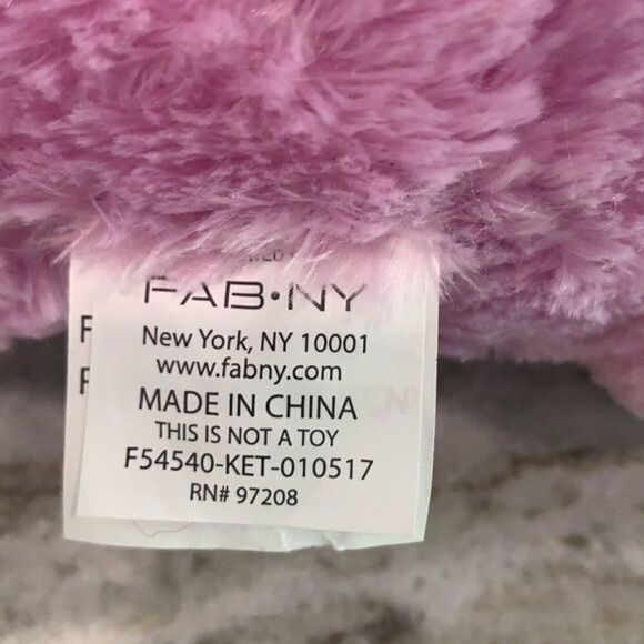 Fab NY Plush Stuffed Pig Piggy Bank - Picture 5 of 8